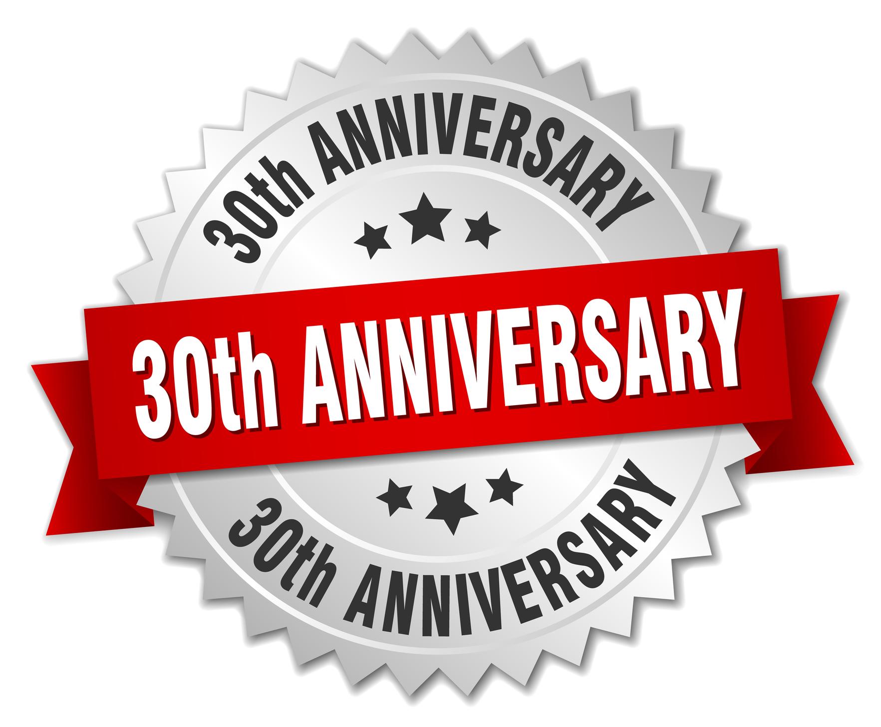 30th anniversary